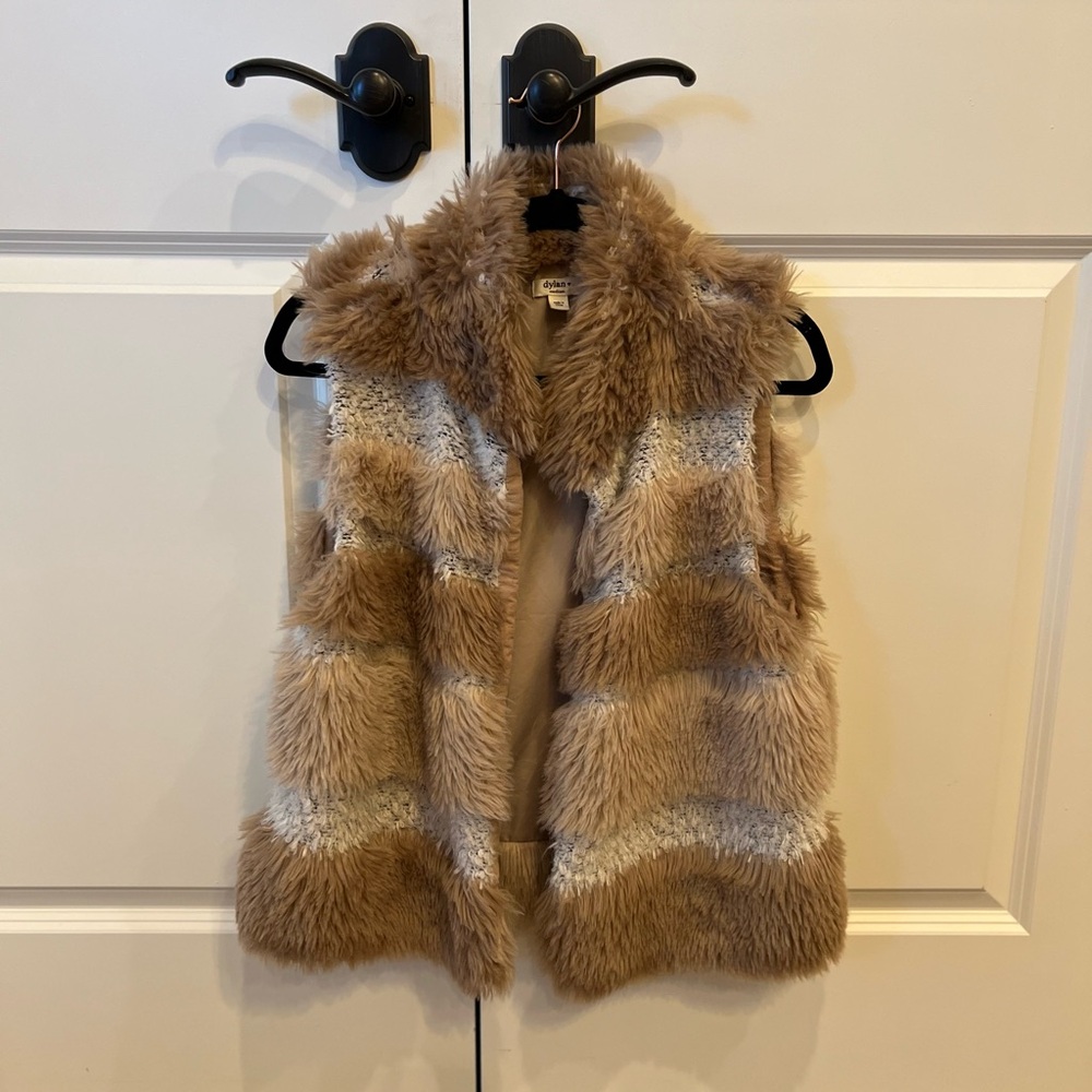 Dylan fur vest, Size M